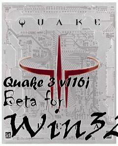 Box art for Quake 3 v116j Beta for Win32
