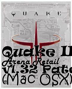 Box art for Quake III Arena Retail v1.32 Patch (Mac OSX)