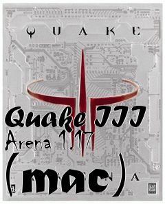Box art for Quake III Arena 1.17 (mac)