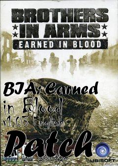 Box art for BIA: Earned in Blood v1.03 English Patch