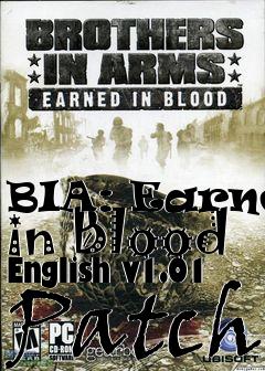 Box art for BIA: Earned in Blood English v1.01 Patch