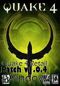 Box art for Quake 4 Retail Patch v1.0.4 (Windows)