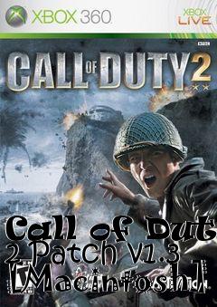 Box art for Call of Duty 2 Patch v1.3 [Macintosh]