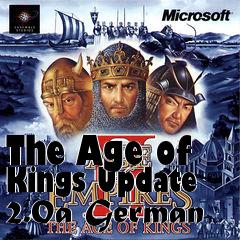 Box art for The Age of Kings Update 2.0a German