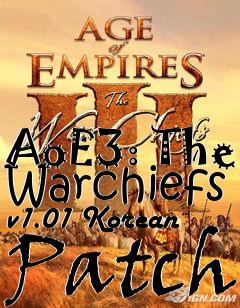 Box art for AoE3: The Warchiefs v1.01 Korean Patch