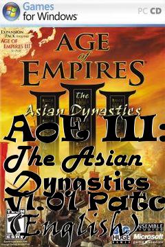 Box art for AoE III: The Asian Dynasties v1.01 Patch (English)