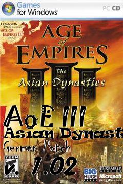 Box art for AoE III  Asian Dynasties German Patch v. 1.02