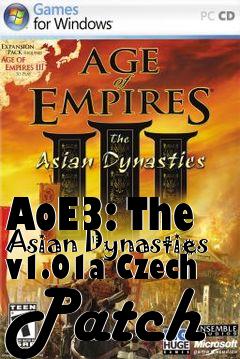 Box art for AoE3: The Asian Dynasties v1.01a Czech Patch