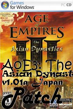 Box art for AoE3: The Asian Dynasties v1.01a Japan Patch