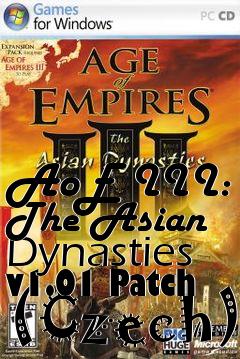 Box art for AoE III: The Asian Dynasties v1.01 Patch (Czech)
