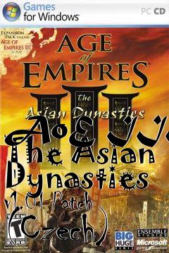 Box art for AoE III: The Asian Dynasties v1.01 Patch (Czech)