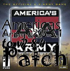 Box art for Americas Army v2.8.3.1 to v2.8.4 Patch