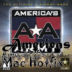 Box art for Americas Army 2.5.0a Mac Hotfix