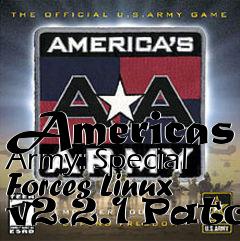 Box art for Americas Army: Special Forces Linux v2.2.1 Patch