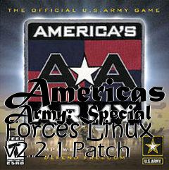 Box art for Americas Army: Special Forces Linux v2.2.1 Patch