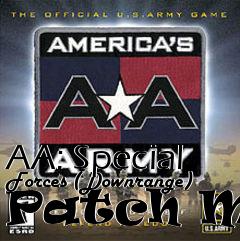 Box art for AA: Special Forces (Downrange) Patch Mac