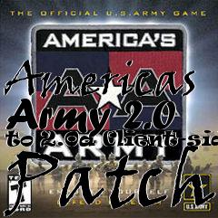 Box art for Americas Army 2.0 to 2.0a Client-side Patch