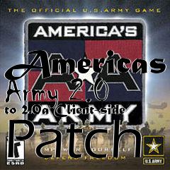 Box art for Americas Army 2.0 to 2.0a Client-side Patch