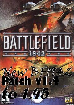 Box art for New BF1942 Patch v1.4 to 1.45