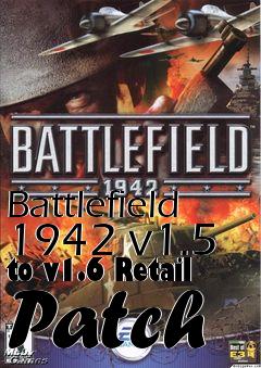 Box art for Battlefield 1942 v1.5 to v1.6 Retail Patch