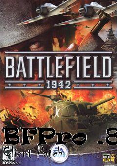 Box art for BFPro .81 Client Patch