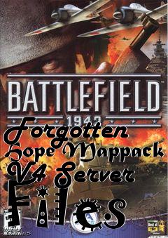 Box art for Forgotten Hope Mappack V4 Server Files