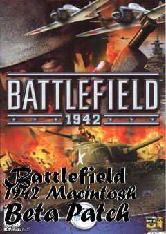 Box art for Battlefield 1942 Macintosh Beta Patch