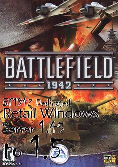 Box art for BF1942 Dedicated Retail Windows Server 1.45 to 1.5