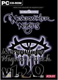 Box art for Neverwinter Nights Patch v1.20