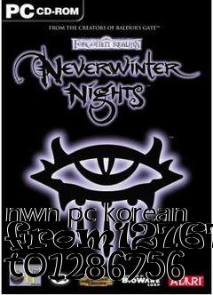 Box art for nwn pc korean from1276749 to1286756