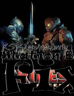 Box art for RSP Inventory Station Bug Fix