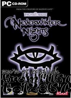 Box art for nwn pc english from1116711 to1286756