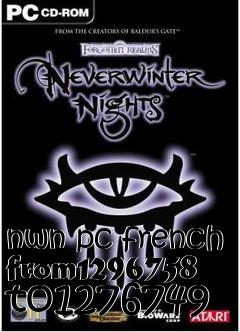 Box art for nwn pc french from1296758 to1276749
