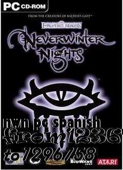 Box art for nwn pc spanish from1236733 to1296758