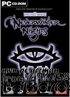 Box art for nwn pc german from1296758 to1307041