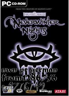 Box art for nwn pc german from1286756 to1276749