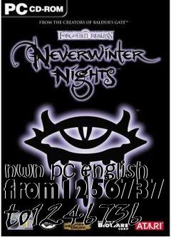 Box art for nwn pc english from1256737 to1246736