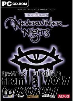 Box art for nwn x1 english from1317047 to1307041