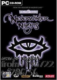 Box art for nwn pc english from1196722 to1286756