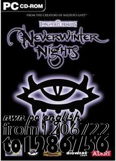 Box art for nwn pc english from1206722 to1286756