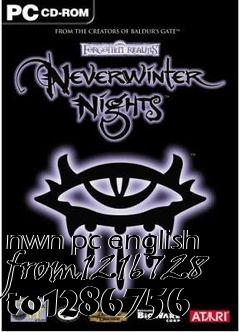 Box art for nwn pc english from1216728 to1286756
