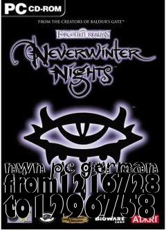 Box art for nwn pc german from1216728 to1296758