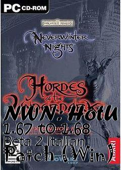 Box art for NWN: HotU 1.67 to 1.68 Beta 2 Italian Patch (Win)