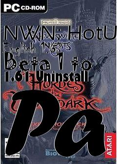 Box art for NWN: HotU English 1.62 Beta 1 to 1.61 Uninstall Pa