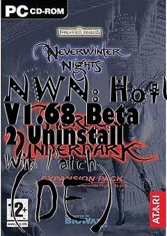 Box art for NWN: HotU V1.68 Beta 2 Uninstall Win Patch (DE)