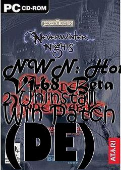 Box art for NWN: HotU V1.68 Beta 2 Uninstall Win Patch (DE)