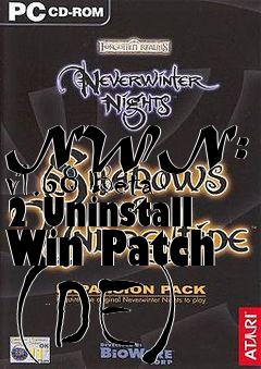 Box art for NWN: SoU v1.68 Beta 2 Uninstall Win Patch (DE)