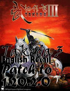 Box art for Takeda 3 English Retail Patch to 1.20.2.0