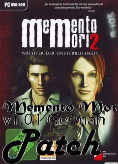 Box art for Memento Mori v1.01 German Patch