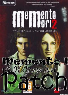 Box art for Memento Mori v1.01 German Patch